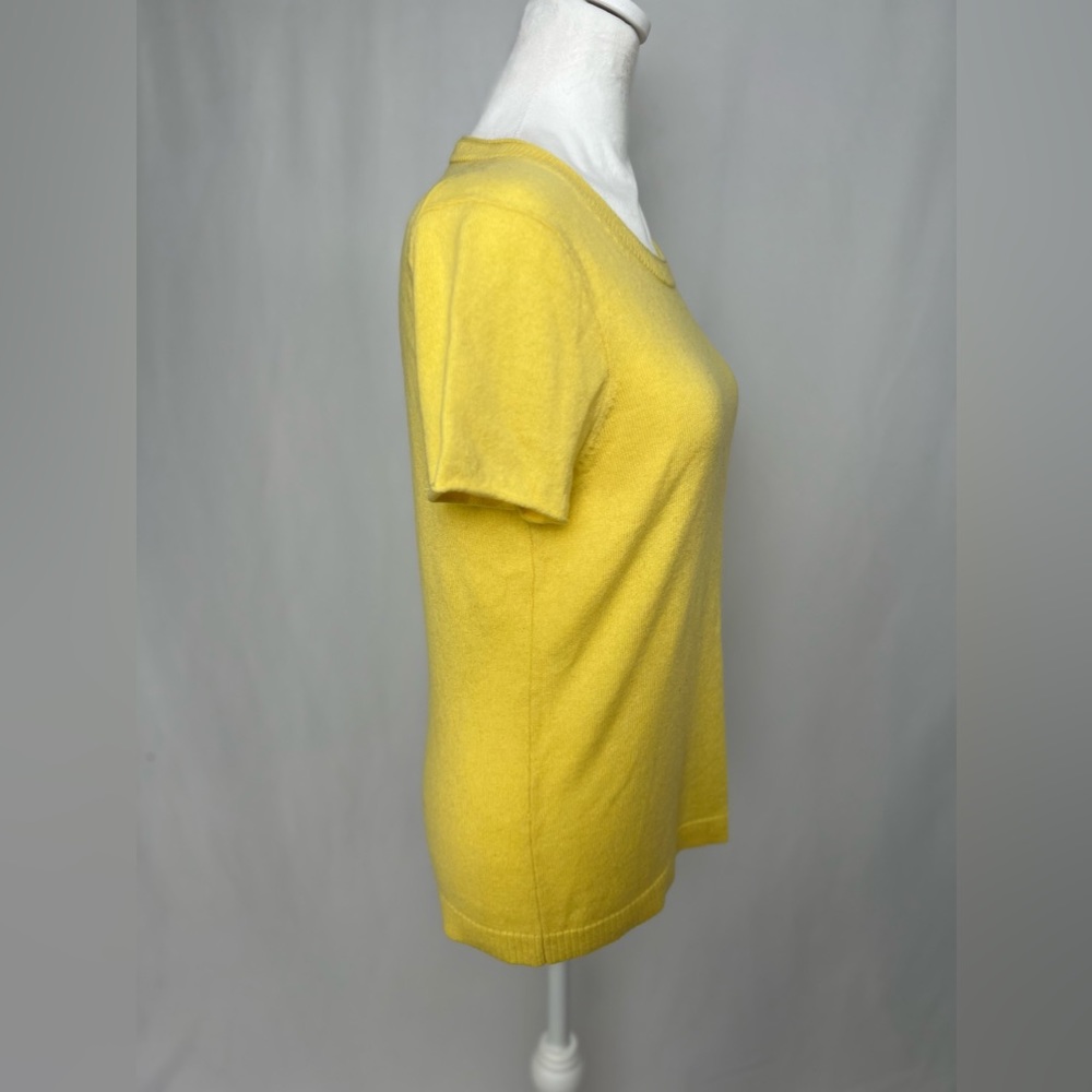(New) Relaxed cashmere T-shirt / B001 - Picture 2 of 8